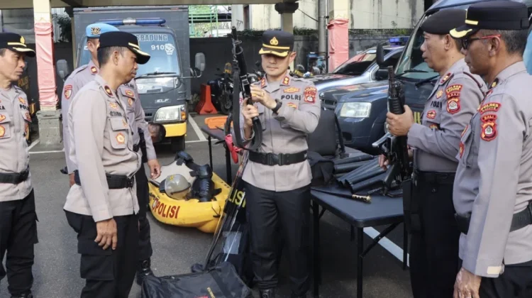 Kapolres Badung Cek  Sarpras, Antisipasi Dinamika Kamtibmas Global