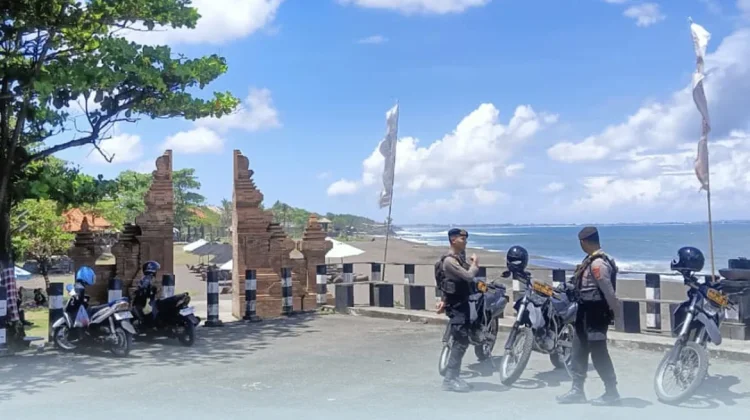 Raimas Polres Badung Gelar Patroli Pastikan Keamanan Pesisir