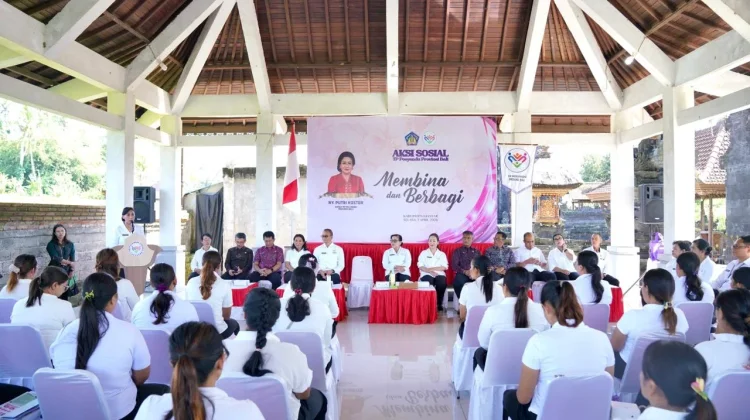 TP Posyandu Provinsi Bali Membina dan Berbagi di Gianyar