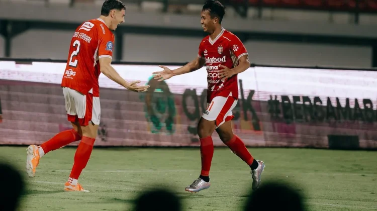 Cetak Brace, Joao Ferrari Dedikasikan Golnya untuk Suporter Bali United