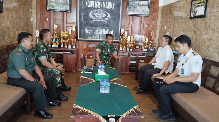 Kodim 1619 Perkuat Sinergitas bersama Imigrasi Tabanan