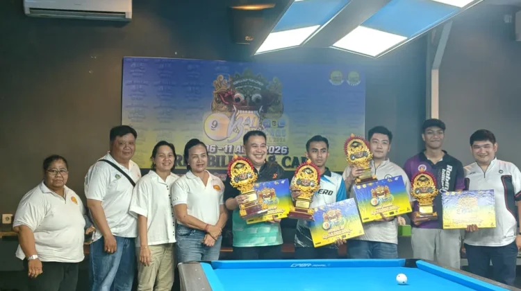 9 Ball RBC Bali HC 4&5 Berakhir, Januar Efendi Kantongi Hadiah Rp. 100 Juta
