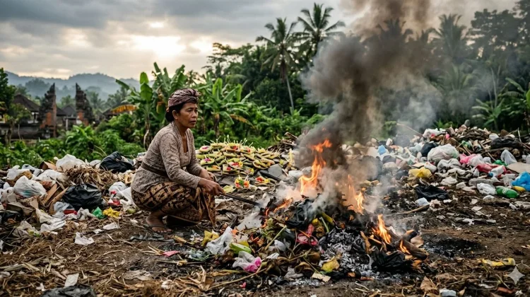 Pembakaran Sampah di Bali kian Marak, Minim Solusi Jadi Pemicu Utama