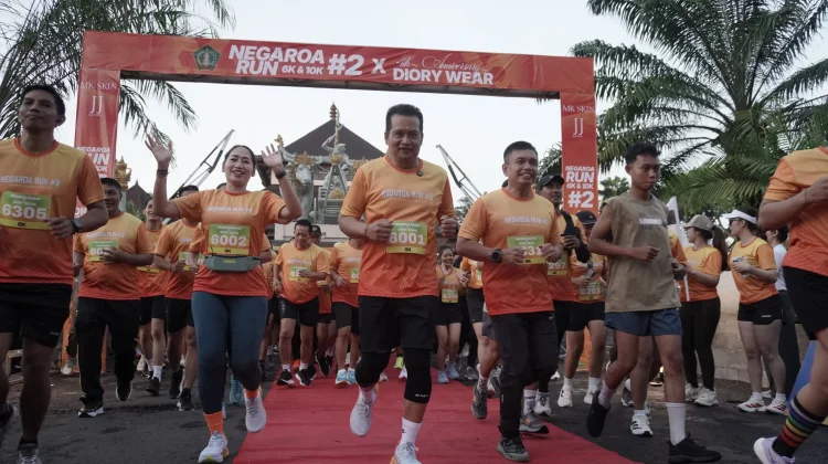 Kembang-Ipat Dukung Olahraga Masyarakat Melalui Negaroa Fun Run
