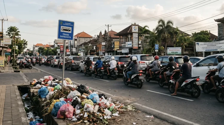 Masalah Sampah dan Kemacetan di Bali Semakin Kompleks