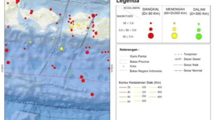 Puluhan Gempa Guncang Bali, Namun Tidak Dirasakan Masyarakat