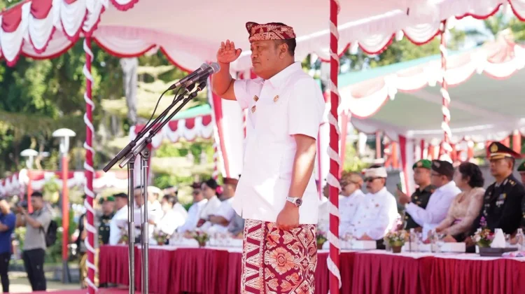 Pemkab Gianyar Gelar Apel Peringatan HUT ke-255