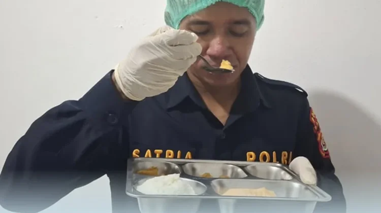 Polres Badung Uji Ketat Makanan Program MBG