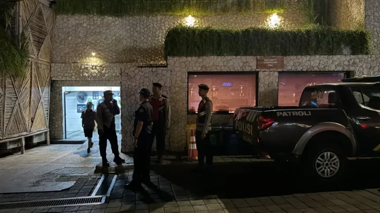 Polsek Kuta Utara Patroli Sambangi Finns Beach Club