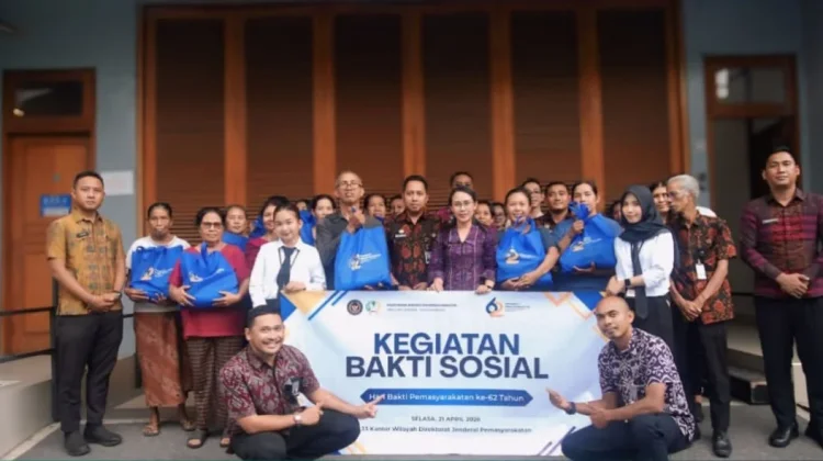 Bakti Sosial Lapas Kerobokan Pererat Kedekatan dengan Warga