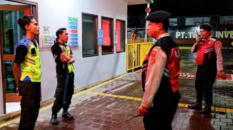 Wujudkan Kamtibmas, Samapta Polsek Abiansemal Gelar Patroli Rutin