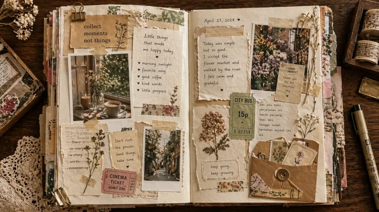 Junk Journal: Kenangan Menjadi Kolase