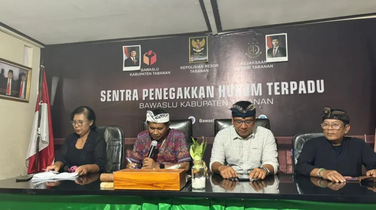 Penguatan Penanganan Pelanggaran Jadi Sorotan Monev Bawaslu Bali di Tabanan