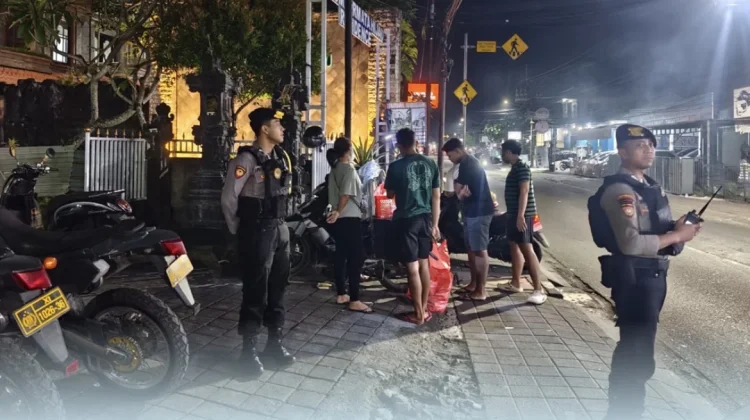 Antisipasi C3 dan Premanisme, Raimas Polres Badung Intensifkan Patroli Malam