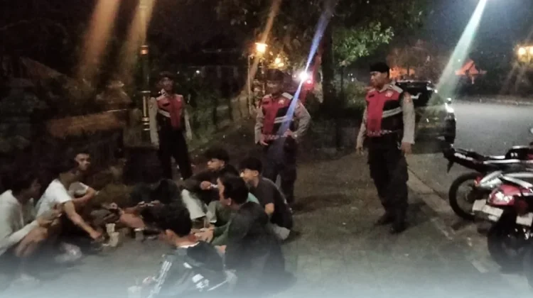 Patroli Malam Polres Badung  Tekan Potensi Kejahatan