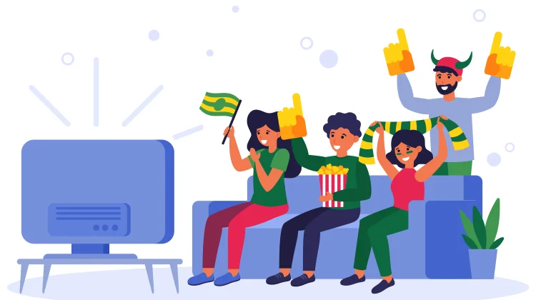 Warga Indonesia Nikmati Piala Dunia dari Warung Kopi hingga Layar Digital