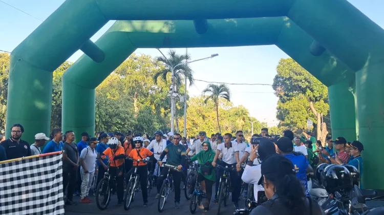 Fun Bike hingga Senam Massal PEPABRI Bali Semarakkan Hari Kesehatan Sedunia