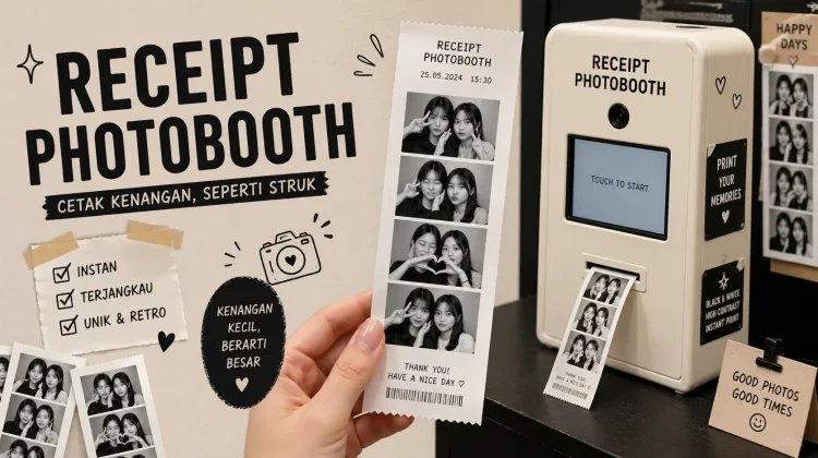 Receipt Photobooth: Kenangan Dicetak Seperti Struk