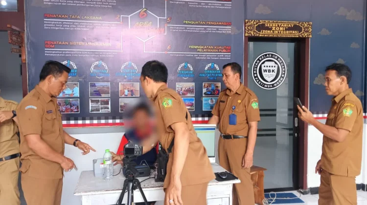 Gandeng Disdukcapil, Rutan Negara Rekam Data Kependudukan WBP
