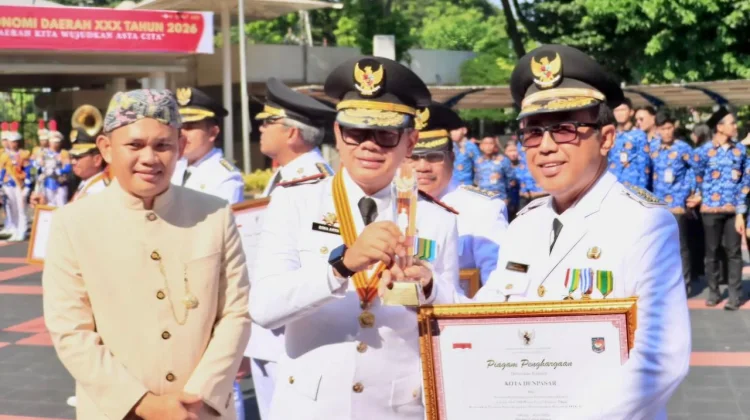 Pemkot Denpasar Raih Status Kinerja Tinggi Secara Nasional