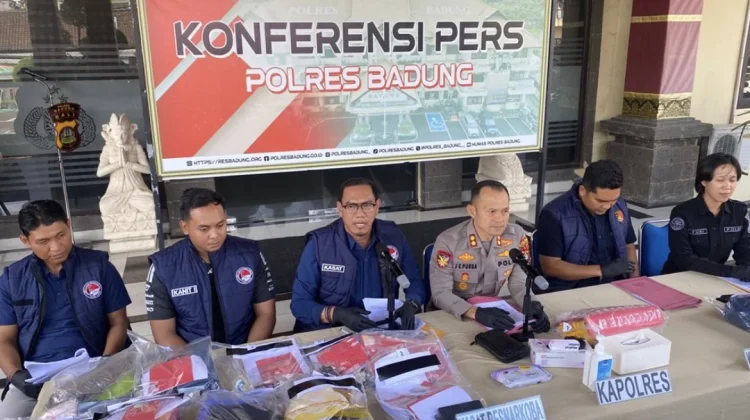Sat Resnarkoba Polres Badung Beberkan Hasil Pengungkapan Kasus Narkotika