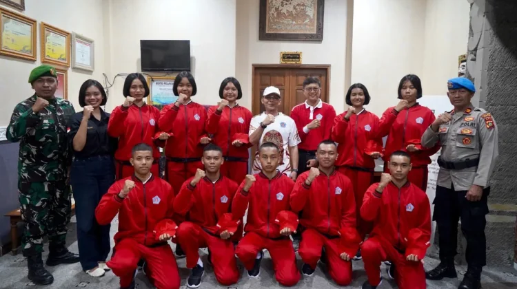 Bupati Satria Lepas 10 Duta Paskibraka Klungkung menuju Seleksi Provinsi Bali