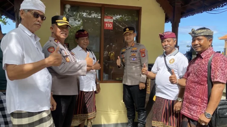 Polres Badung Gelar Safari Kamtibmas Wirasa Jaga Keamanan dan Kebersihan Pantai