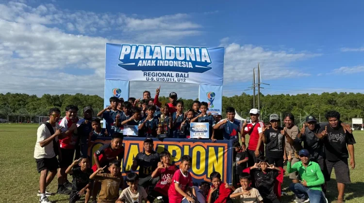 SSB-MU Juarai Piala Dunia Anak Indonesia Region Bali