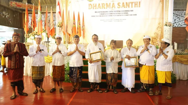 Wali Kota Denpasar Hadiri Dharma Santhi Nyepi, Tekankan Introspeksi dan Kebersama