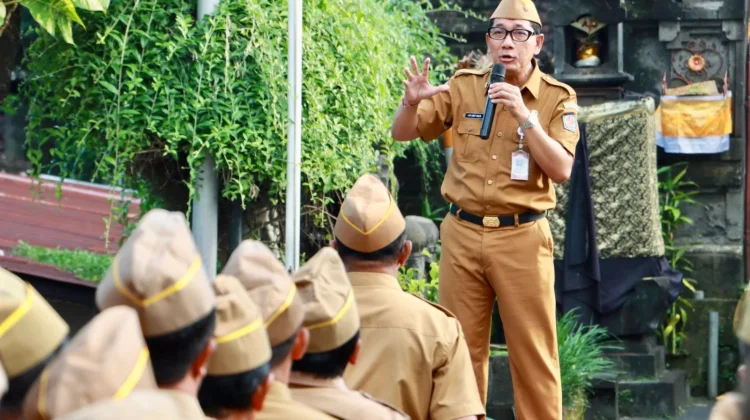 Pimpin Apel di PUPR,Sekda Denpasar Tekankan Infrastruktur Berkelanjutan
