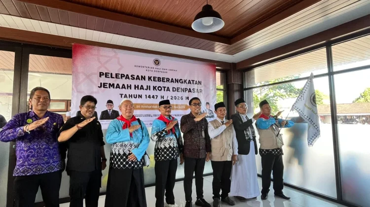 Sebanyak 261 Jemaah Haji Kota Denpasar Telah Diberangkatkan