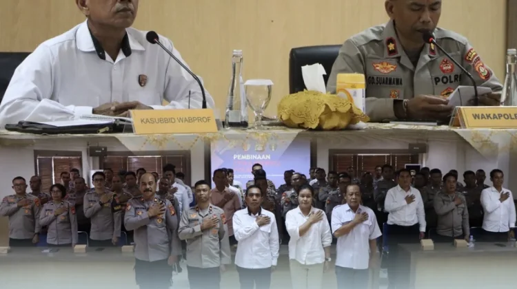 Bidpropam Tekankan  Hindari Hedonisme dan Bijak Bermedsos