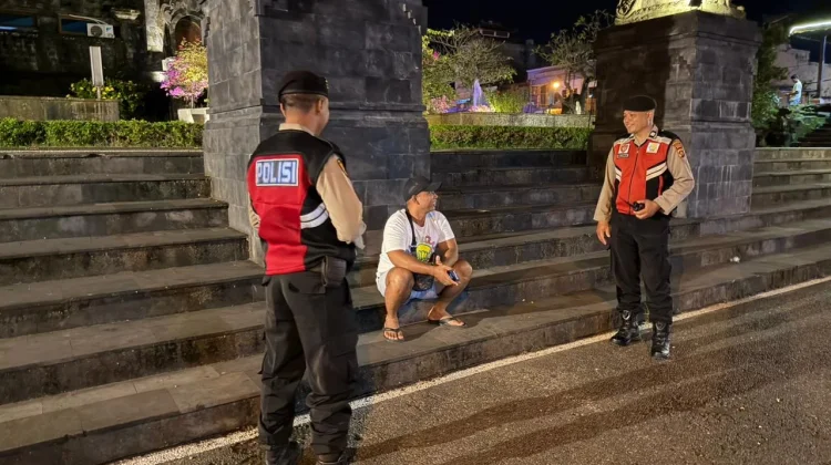 Blue Light Patrol Samapta Polres Klungkung Antisipasi Balap Liar dan Kejahatan