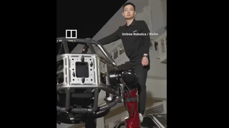 Perusahaan Robotika China Bikin Robot yang Bisa Dinaiki Manusia