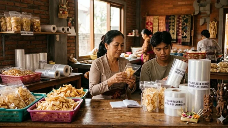 Kenaikan Harga Plastik Mulai Bebani Pelaku UMKM di Bali