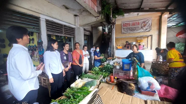 Satgas Pangan Awasi Stabilitas Harga Pasar Kreneng