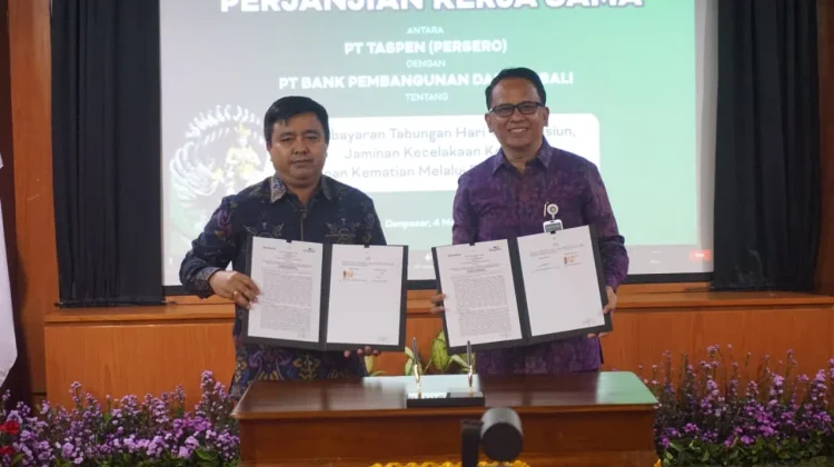 TASPEN-BPD Bali Perkuat Layanan Kesejahteraan Pensiunan
