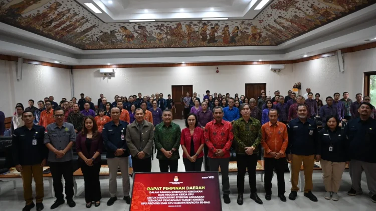 Dukung Efisiensi Anggaran, KPU Provinsi Bali Gelar Rapimda