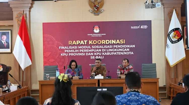 KPU Bali Siapkan Modul Pendidikan Pemilih  Perempuan