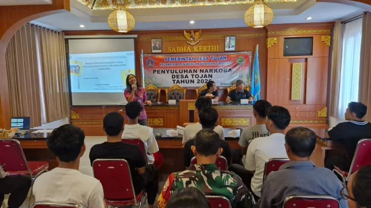 Babinsa Tojan Hadiri Sosialisasi Pencegahan Penyalahgunaan Narkoba