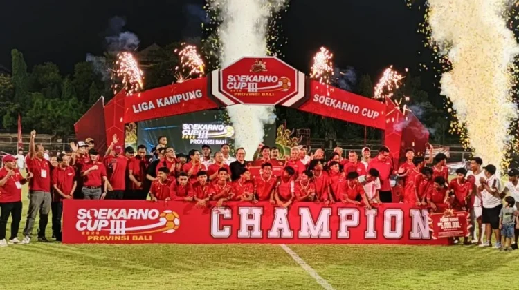 Banteng Denpasar Tundukkan Banteng Badung 3-2 di Final Soekarno Cup Regional Bali