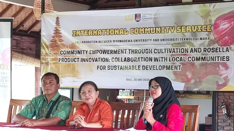 FPST Unwar, UiTM Malaysia, Pampanga Filipina Rancang Pemberdayaan Berbasis Rosela