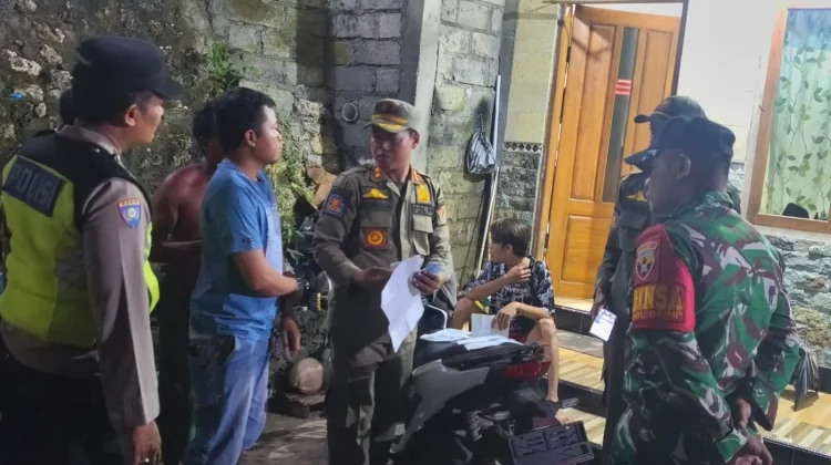 Aparat Gabungan Gelar Sidak Duktang di Toyapakeh