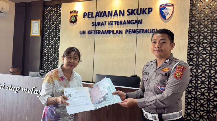 Ditlantas Polda Bali Optimalkan Pelayanan SIM B1