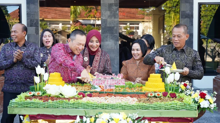 Kodam IX/Udayana Gelar Syukuran Hari Bakti ke-69