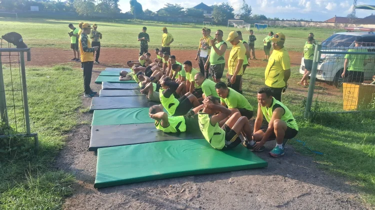 Kodim Tabanan Gembleng Fisik Prajurit lewat Semapta 2026