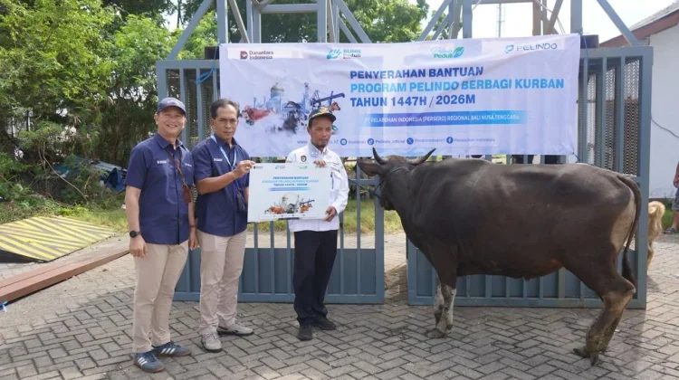 Iduladha 1447 Hijriah, Pelindo Benoa Salurkan 7 Sapi dan 26 Kambing