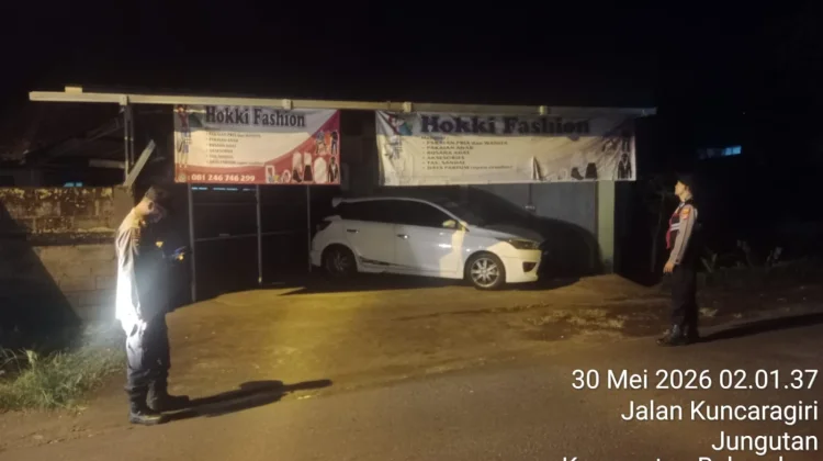 Polsek Bebandem Intensifkan Patroli Jam Rawan