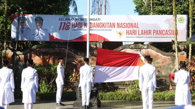 Kapolres Gianyar Hadiri Upacara Hari Lahir Pancasila 2026