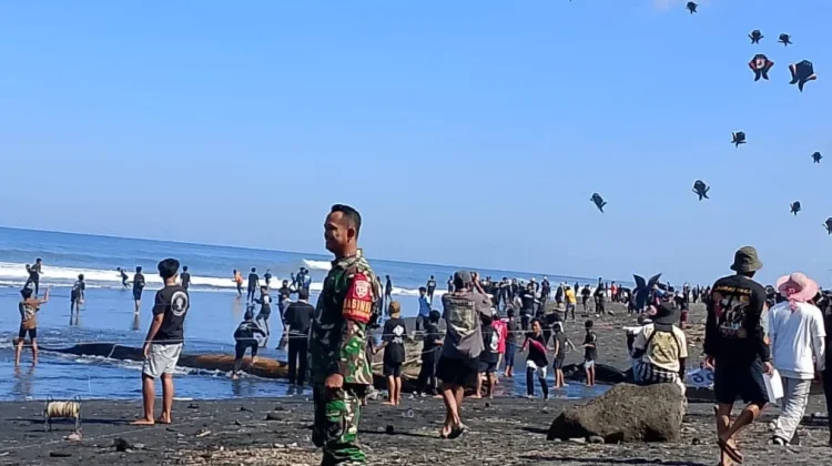 Binggo Kite Festival II Semarak di Bawah Pengawasan TNI-Polri